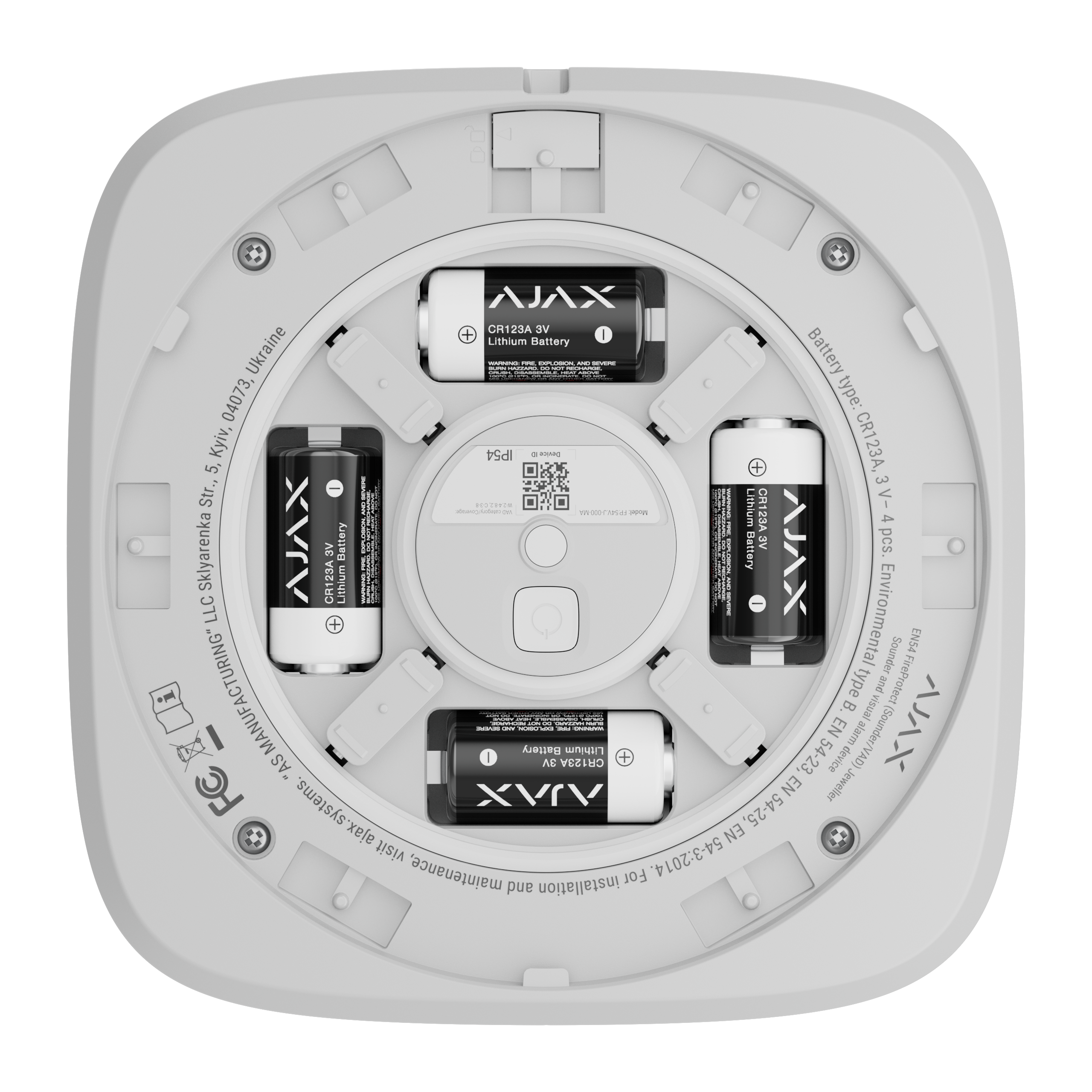 EN54 FireProtect (Sounder/VAD) weiß