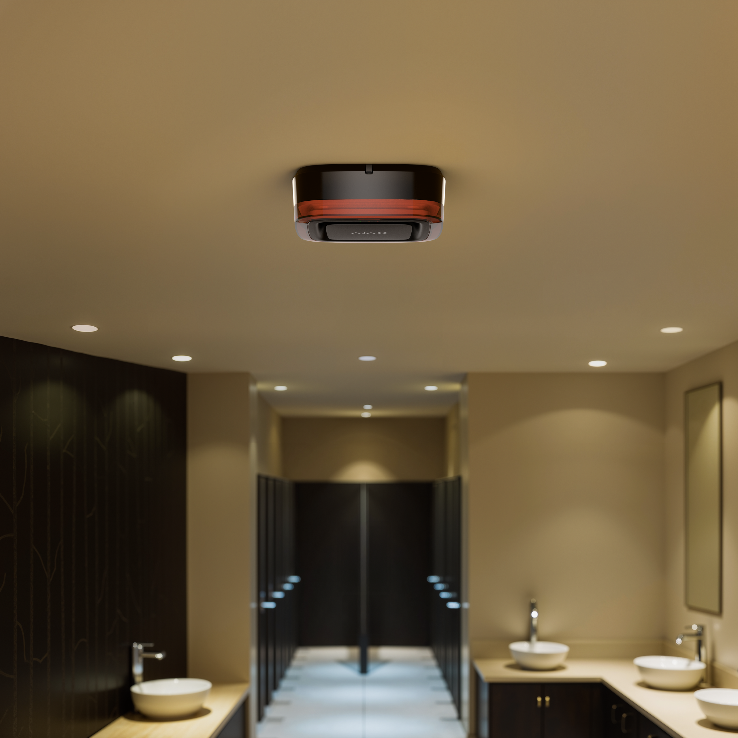 EN54 FireProtect (Sounder/VAD) schwarz