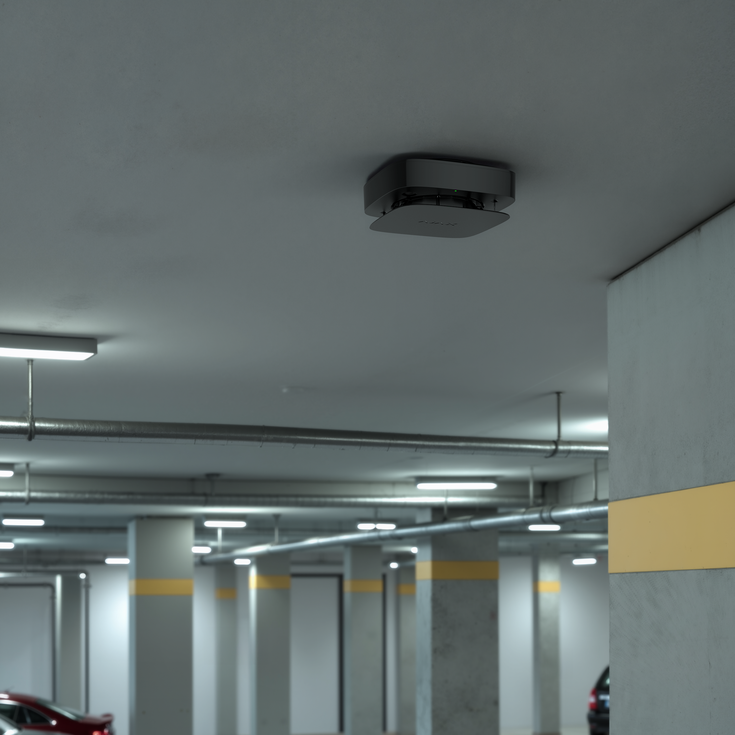 EN54 FireProtect (Heat/Sounder) schwarz