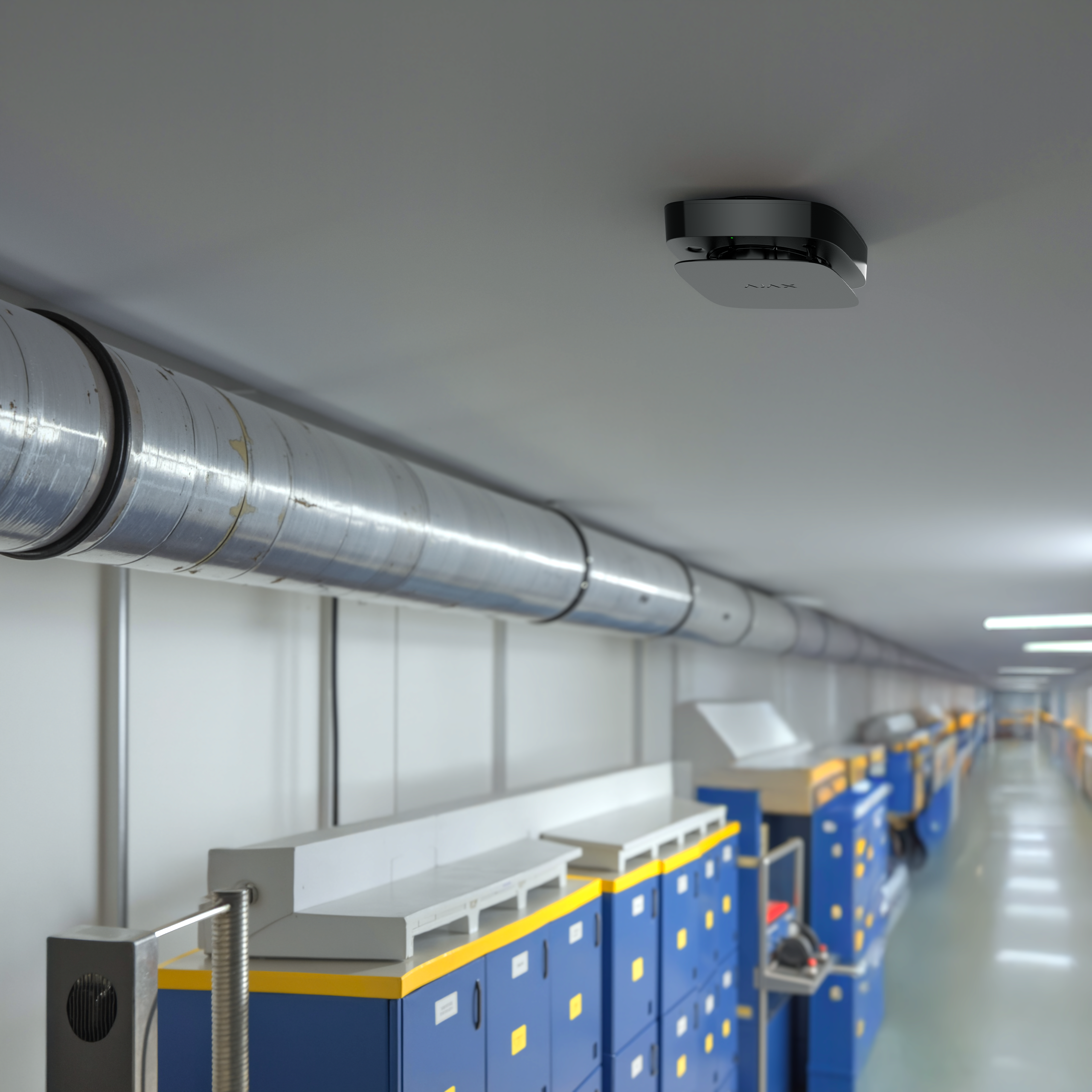 EN54 FireProtect (Heat/Sounder) schwarz