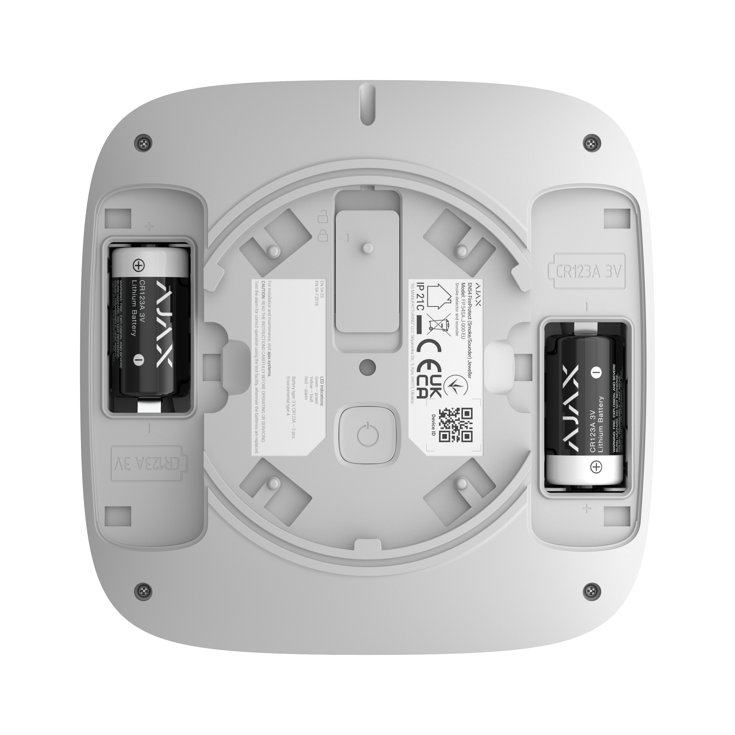 EN54 FireProtect (Smoke/Sounder) weiß