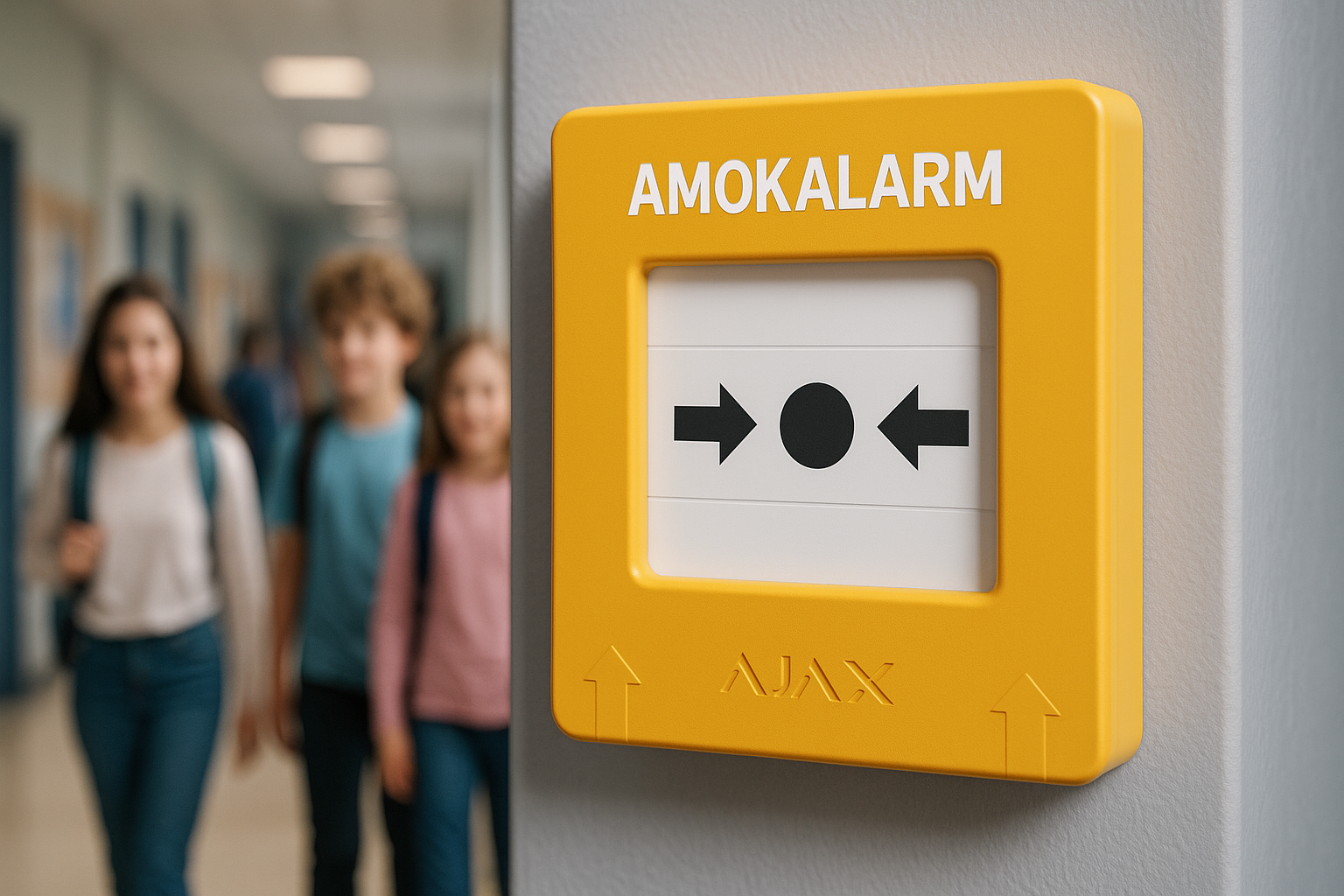 Manual Call Point Gelb (Amokalarm)