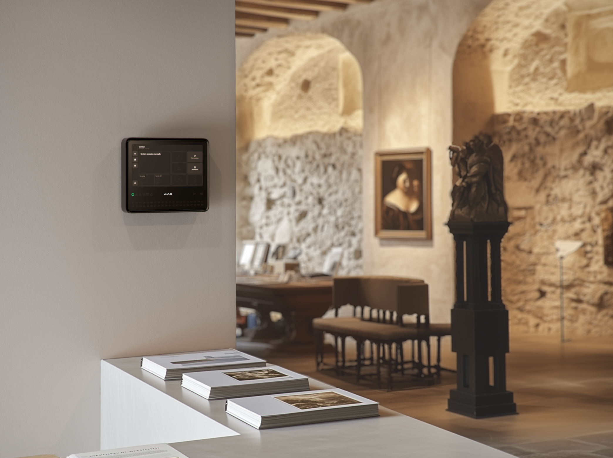 EN54 Fire Hub Jeweller schwarz