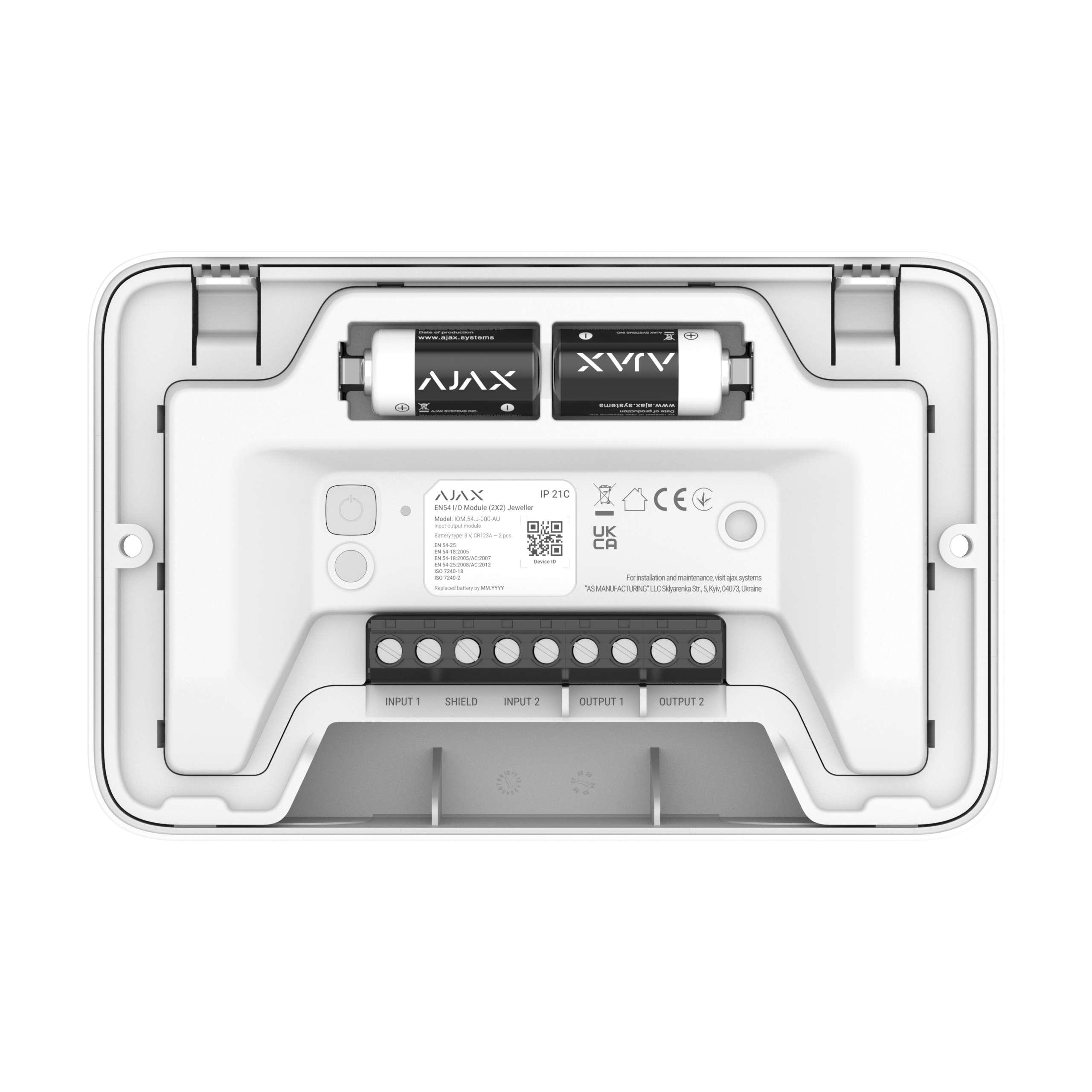 EN54 I/O Module (2X2) weiß