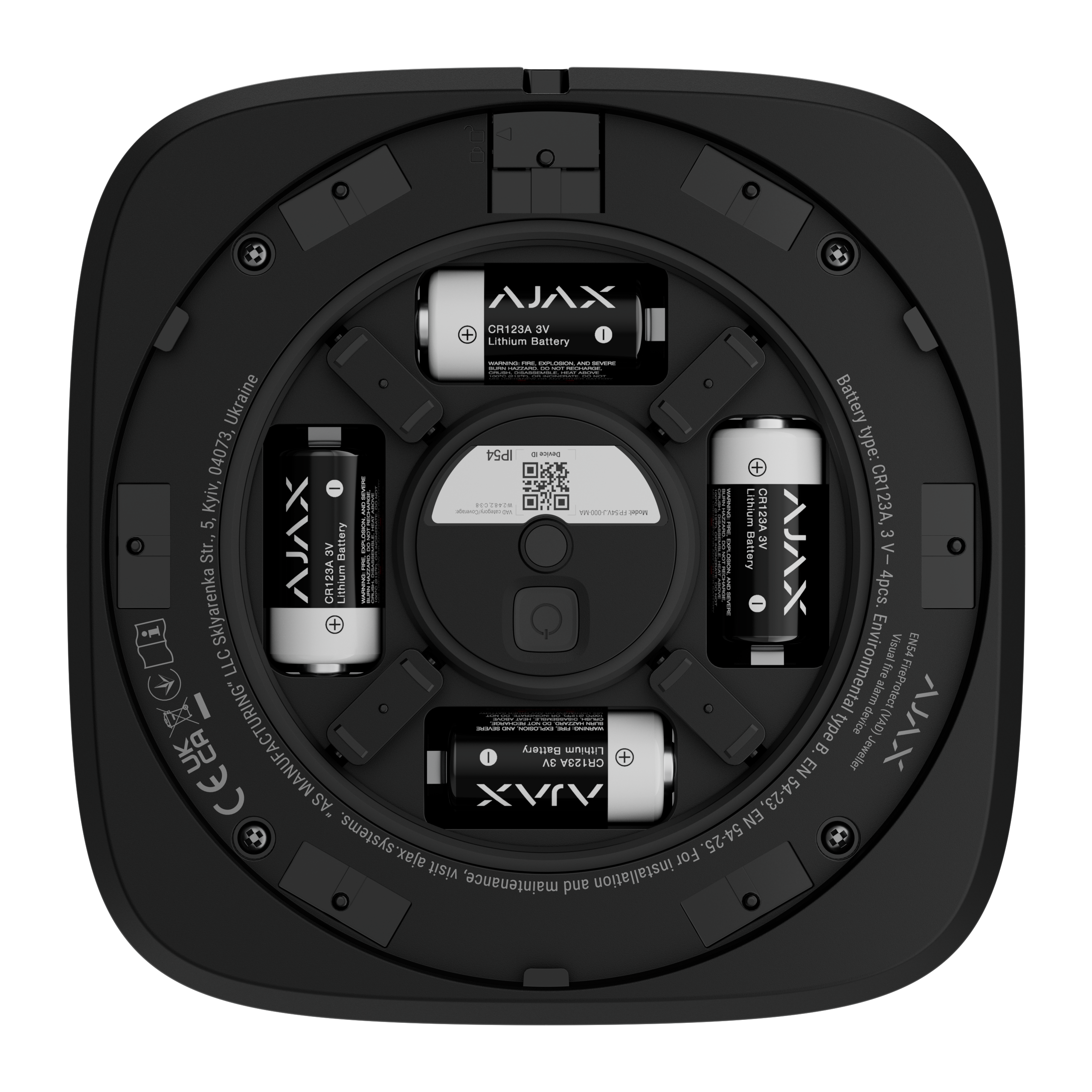 EN54 FireProtect (VAD) schwarz